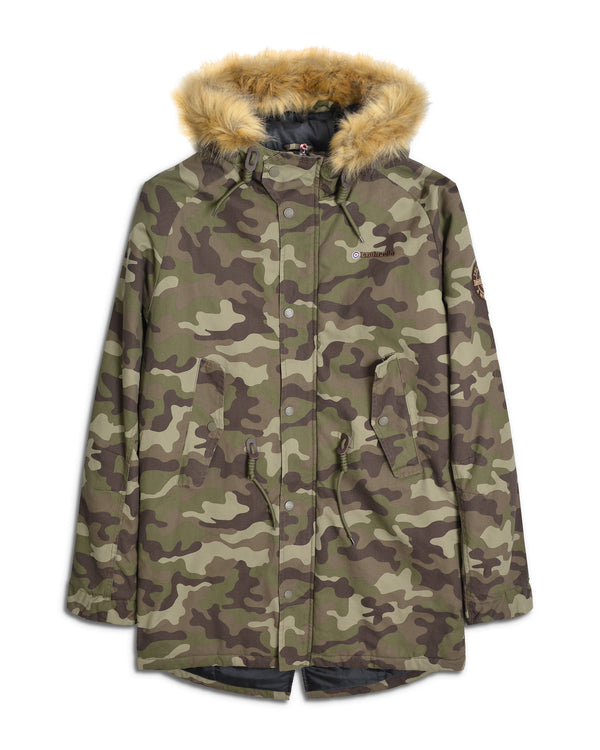 lambretta Camo Parka Khaki