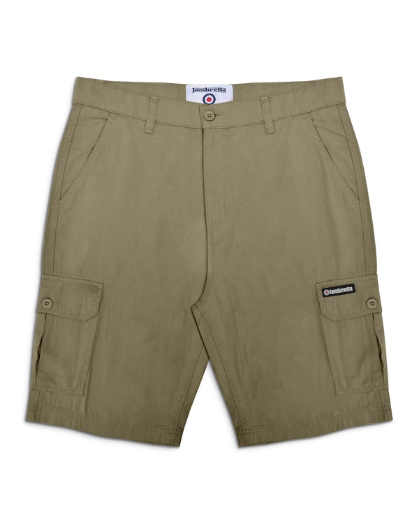 lambretta Cargo Short Khaki