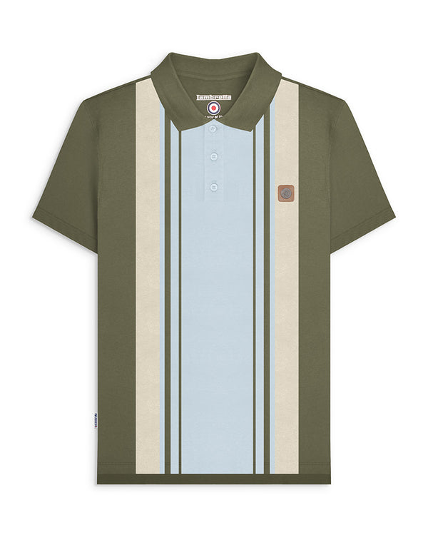 lambretta Classic Polo Khaki