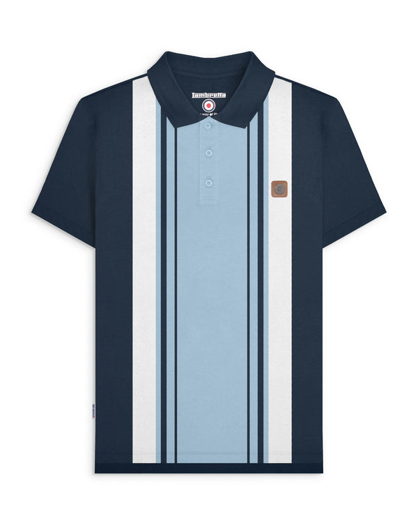 lambretta Classic Polo Navy