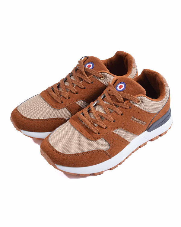 lambretta Echo 2 Trainer Tan/Beige