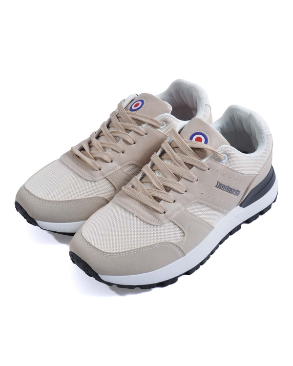 lambretta Echo 2 Trainer White/Beige