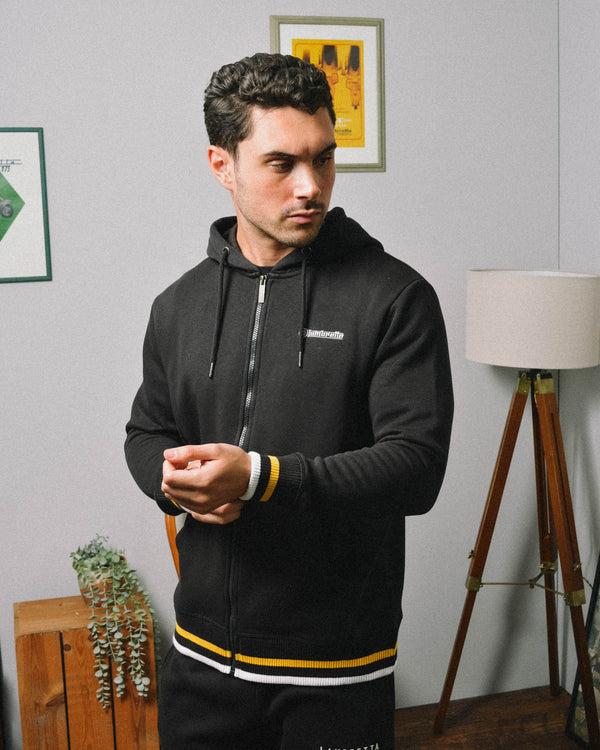 Lambretta F/Z Hoodie Black/Gold