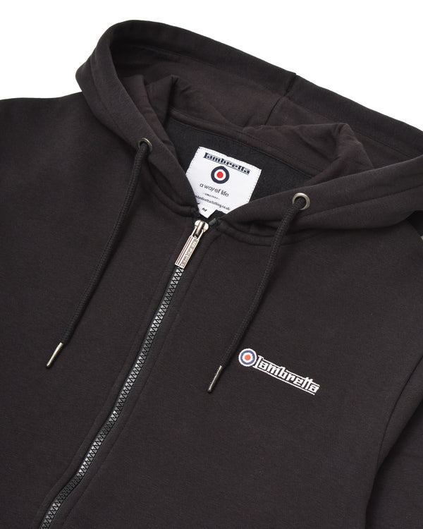 Lambretta F/Z Hoodie Black/Gold
