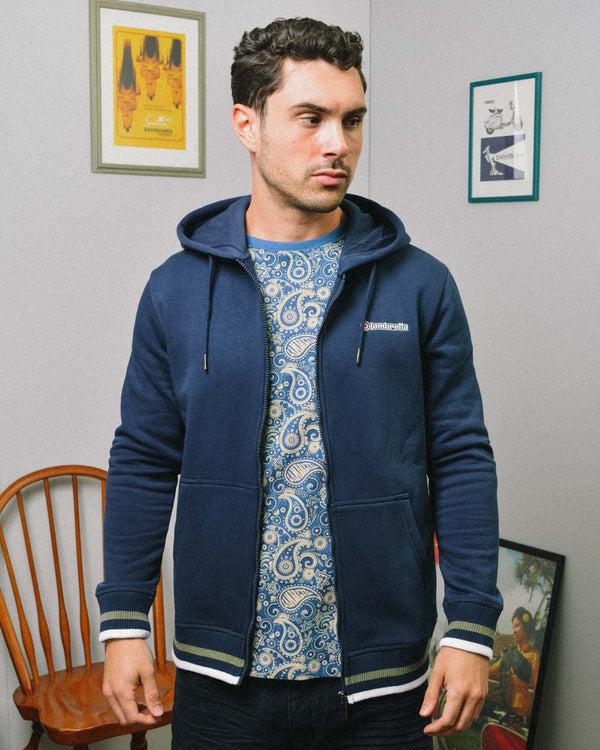 Lambretta F/Z Hoodie Navy
