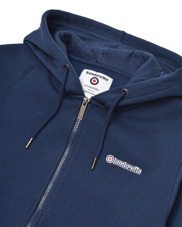 Lambretta F/Z Hoodie Navy