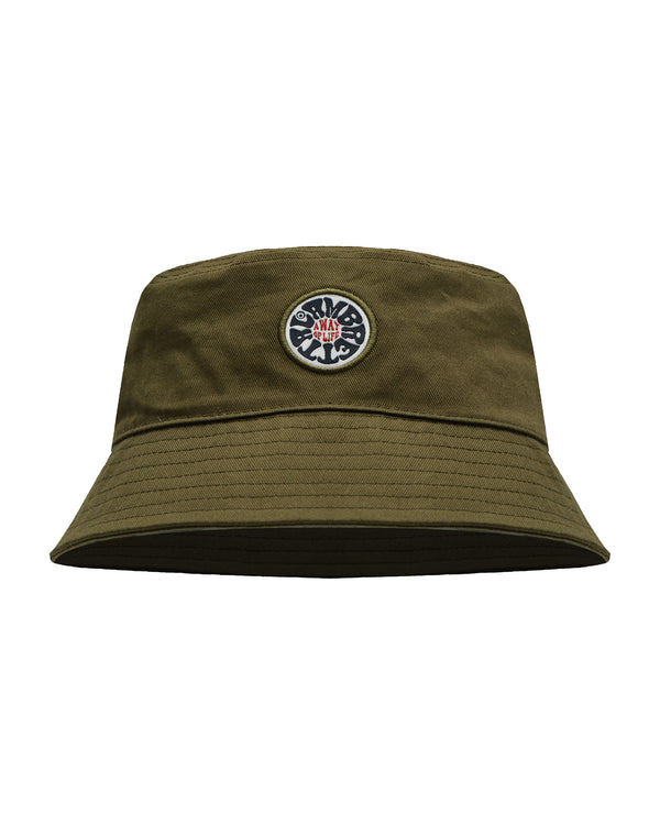 lambretta Festival Bucket Hat Khaki