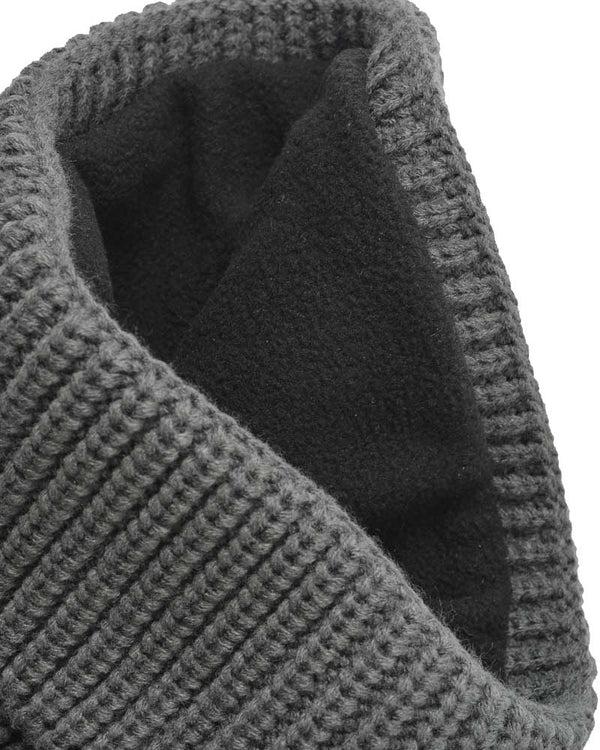 Lambretta Fleece Lined Beanie CHARCOAL