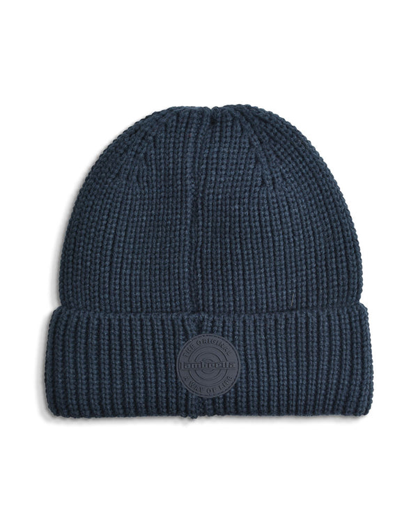 lambretta Fleece Lined Beanie Navy