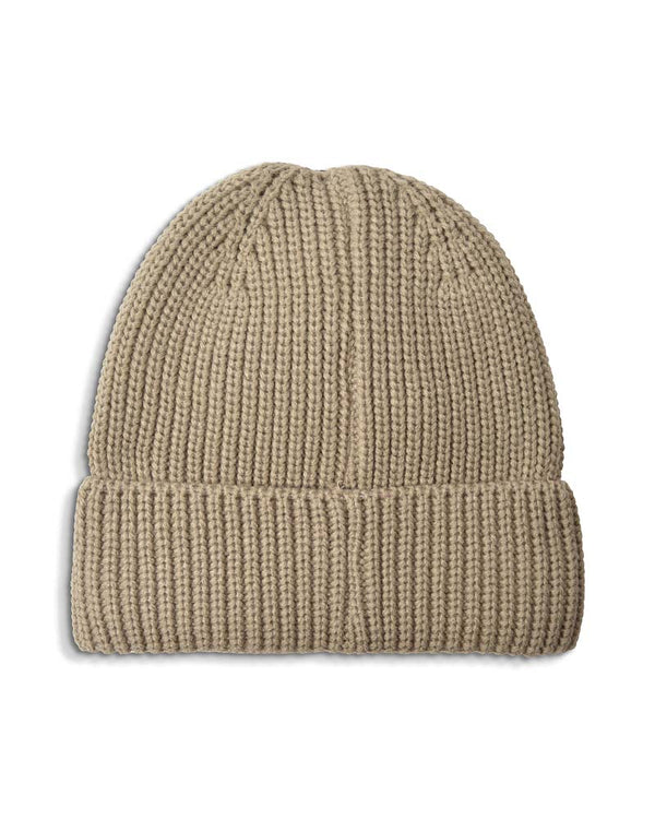 Lambretta Fleece Lined Beanie Stone