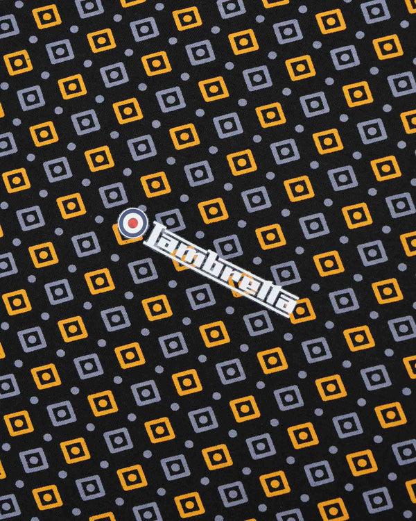 Lambretta Geo AOP Tee Black/Gold