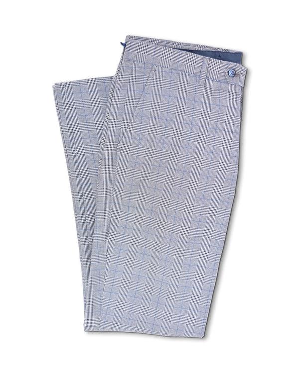 Lambretta George POW Check Trouser Grey
