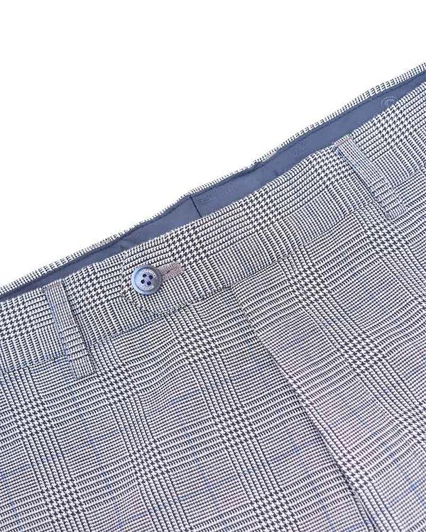 Lambretta George POW Check Trouser Grey