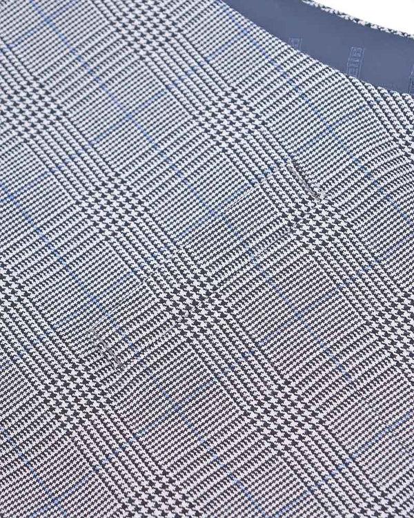 Lambretta George POW Check Waistcoat Grey