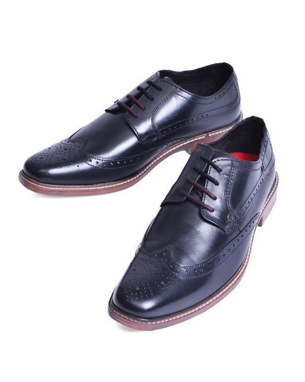 lambretta Harvey Brogue Black