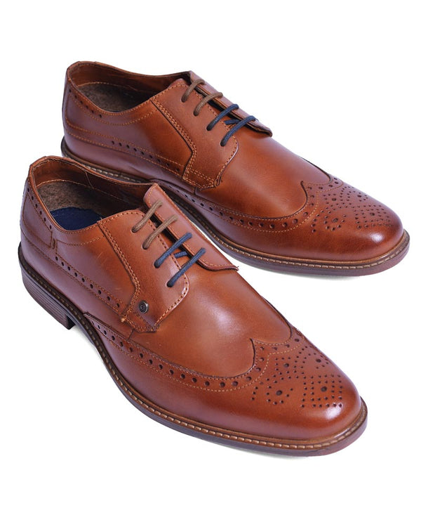 Lambretta Harvey Brogue Tan