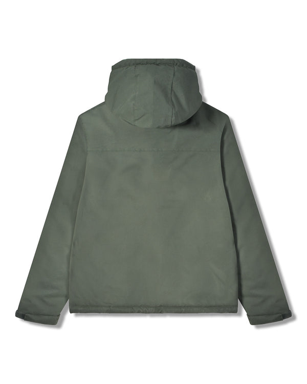 Lambretta Hooded Padded Jacket Khaki