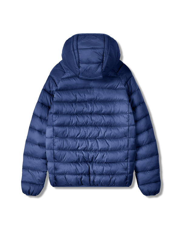 Lambretta Hooded Puffer Jacket Navy