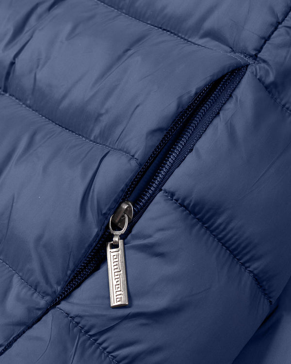 Lambretta Hooded Puffer Jacket Navy