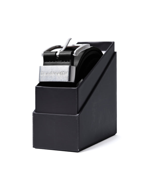 Lambretta Leather Lined Belt Black