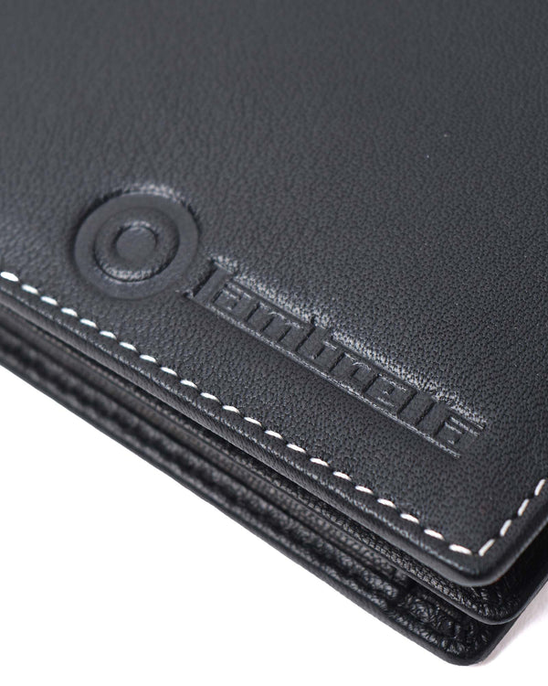 Lambretta Leather Wallet Black