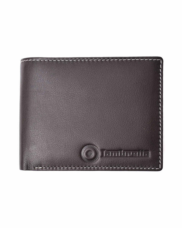 Lambretta Leather Wallet Dark Brown