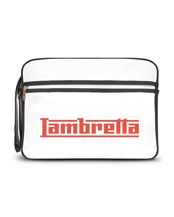 lambretta Logo Flight Bag Black/White