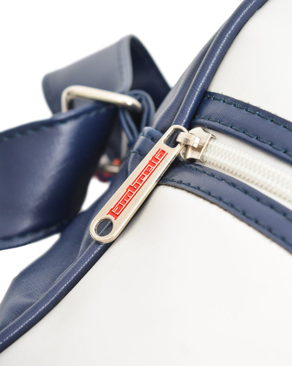Lambretta Logo Flight Bag Navy/White