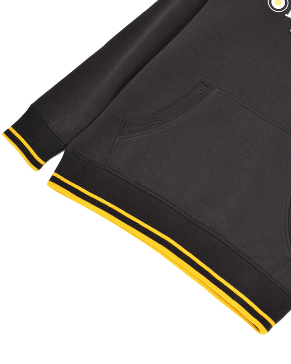 Lambretta Logo Hoodie Black/Gold