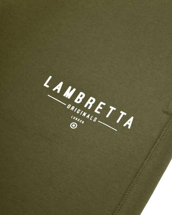 Lambretta Logo Jogger Khaki