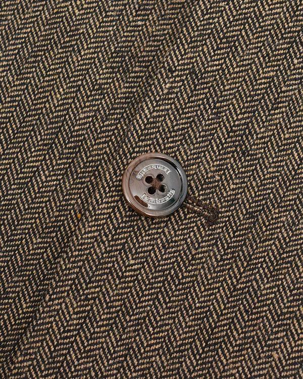 Lambretta Morgan Herringbone Blazer Brown