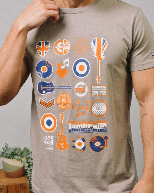 Lambretta Music Icon Tee Cinder