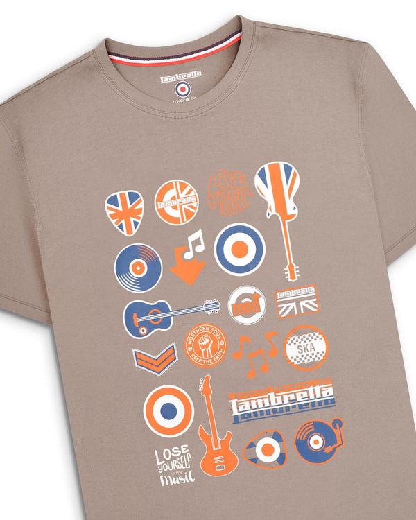 Lambretta Music Icon Tee Cinder