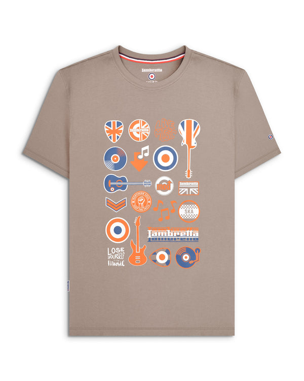 lambretta Music Icon Tee Cinder