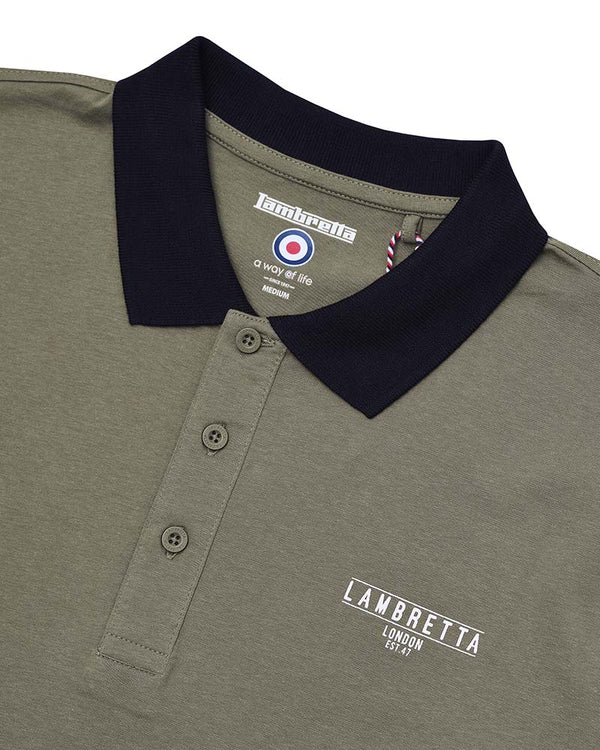 Lambretta Original Polo Khaki