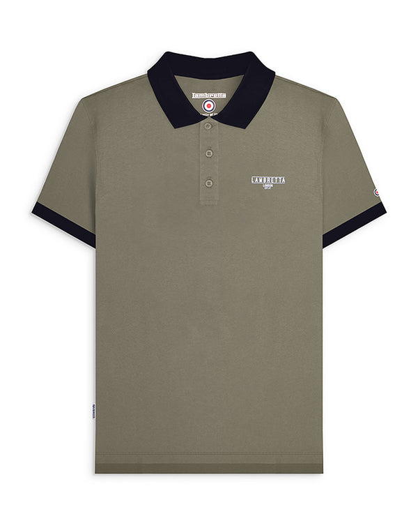 lambretta Original Polo Khaki