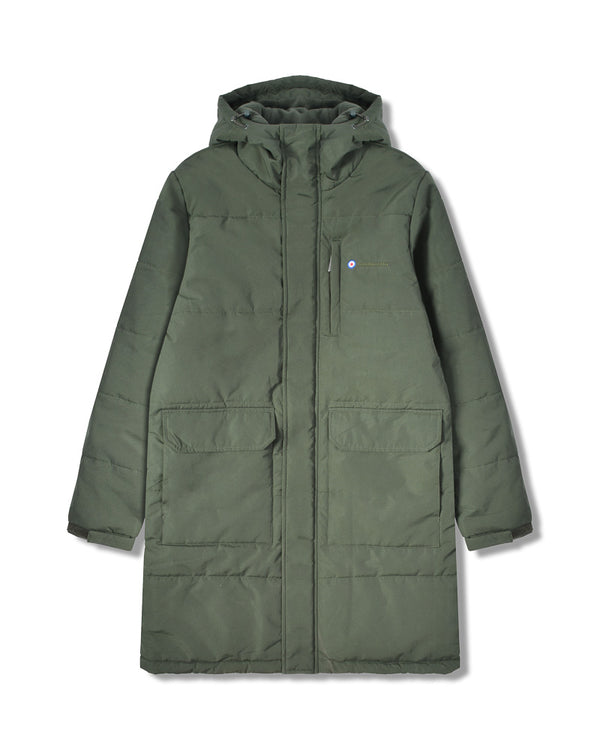 lambretta Padded Parka Khaki