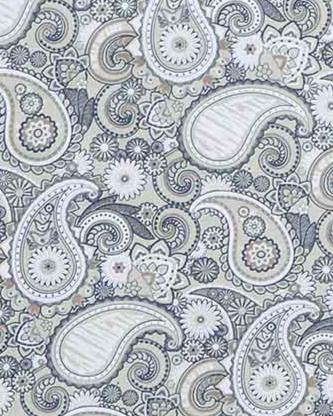 Lambretta Paisley Brand Tee Desert Sage