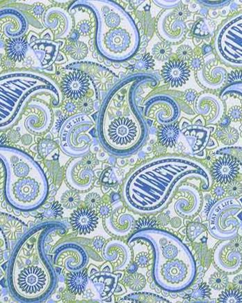 Lambretta Paisley Brand Tee Grey/Navy