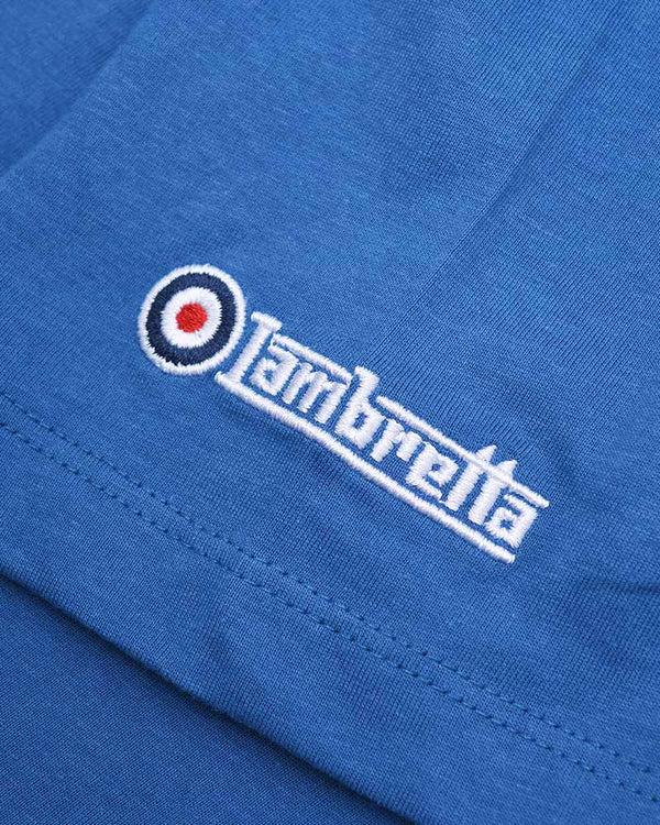 Lambretta Paisley Roundel Tee Blue