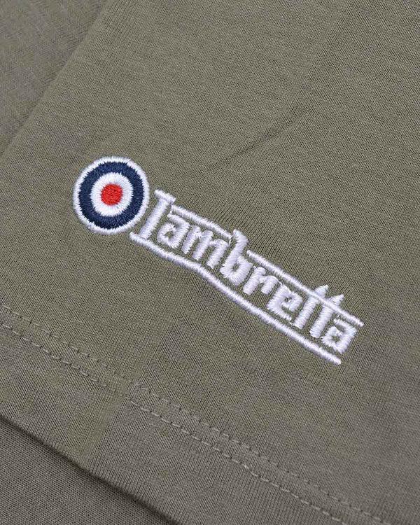 Lambretta Photo Print Tee Khaki