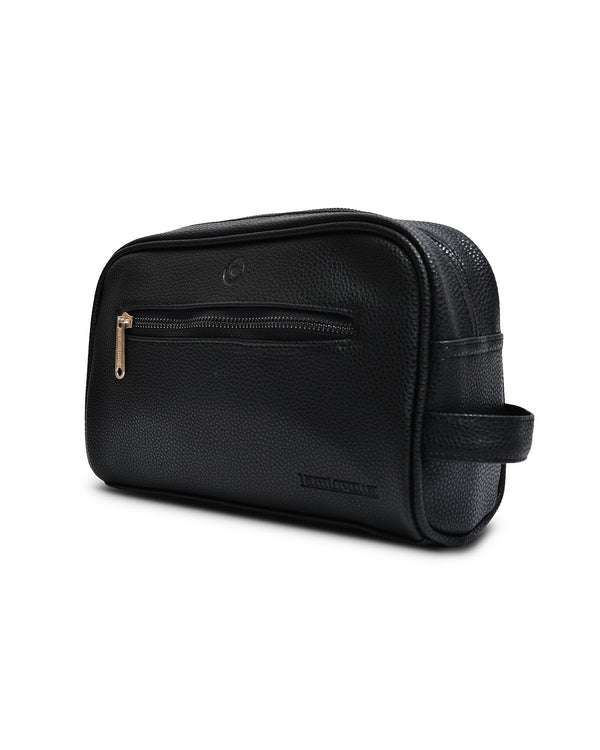 Lambretta Premium Target Wash Bag Black