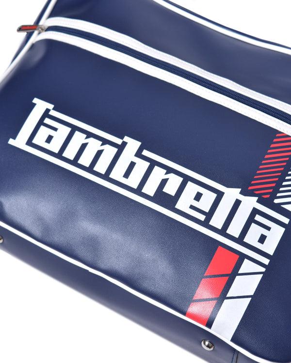 Lambretta Racing Stripe Flight Bag Navy