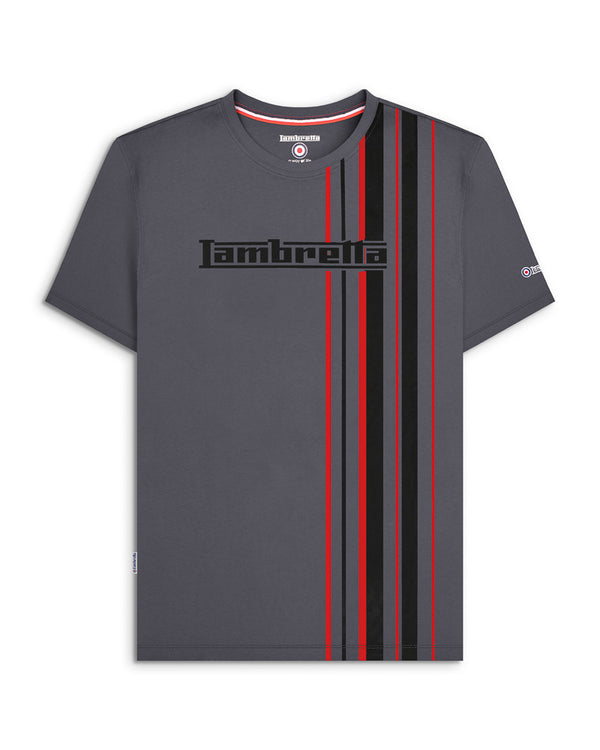 lambretta Racing Stripe Tee Iron