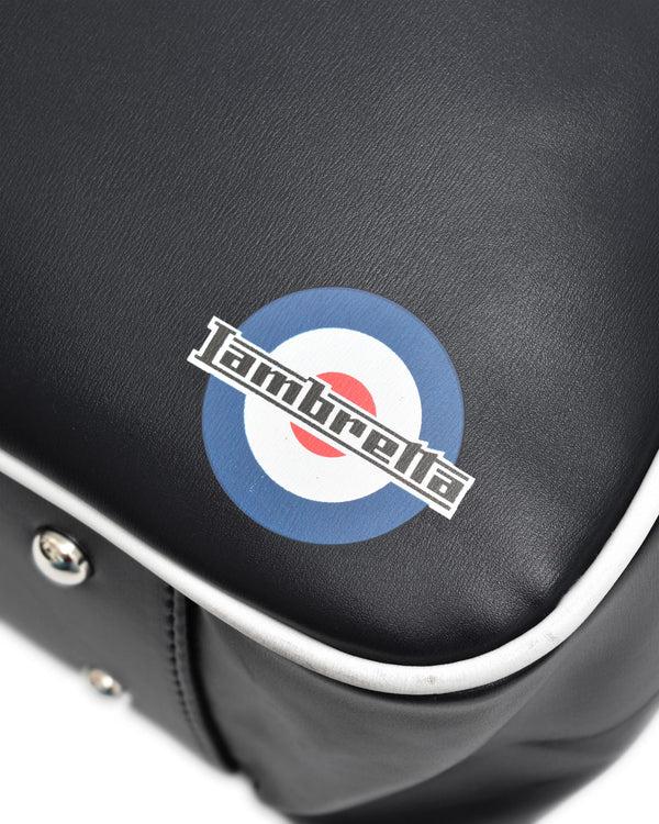 Lambretta Retro Flight Bag Black/White