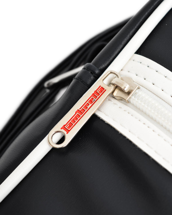 Lambretta Retro Flight Bag Black/White