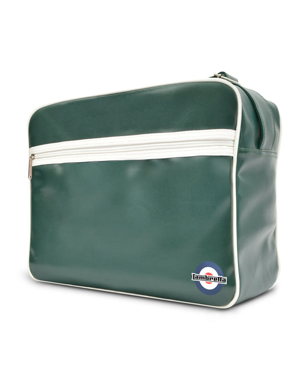 Lambretta Retro Flight Bag Green/White