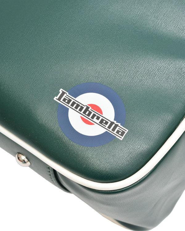 Lambretta Retro Flight Bag Green/White