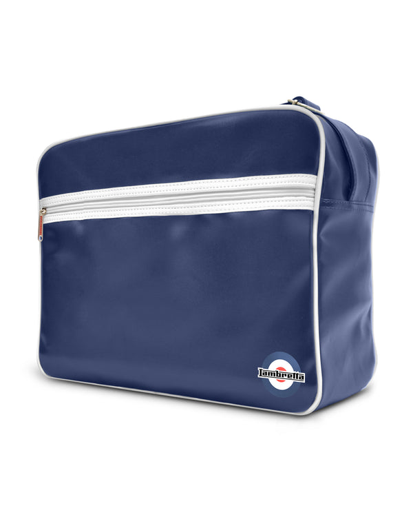 Lambretta Retro Flight Bag Navy/White