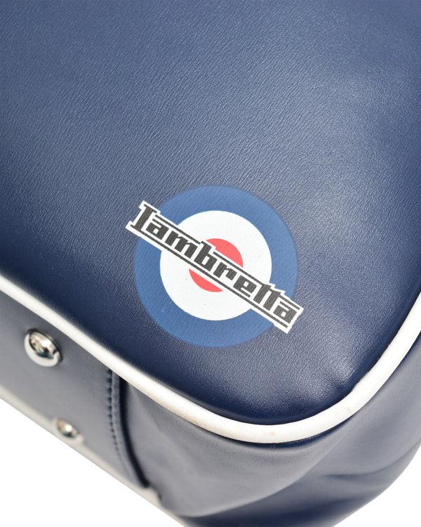 Lambretta Retro Flight Bag Navy/White